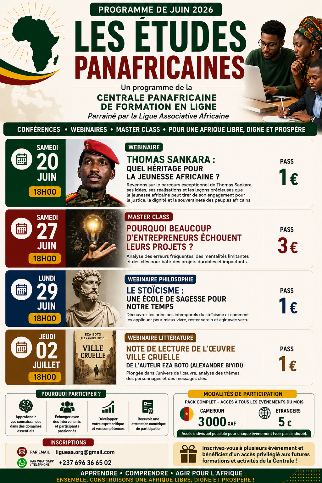 Programme de Juin (C