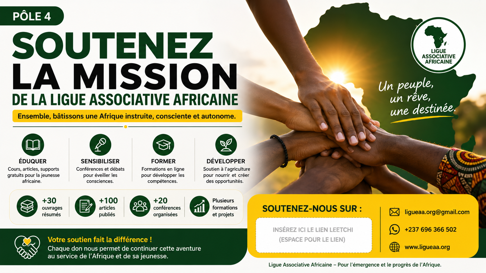 SOUTENEZ LA LIGUE AS