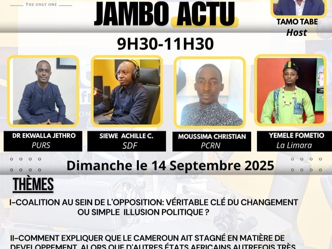 Émission sur la coalition de l'opposition