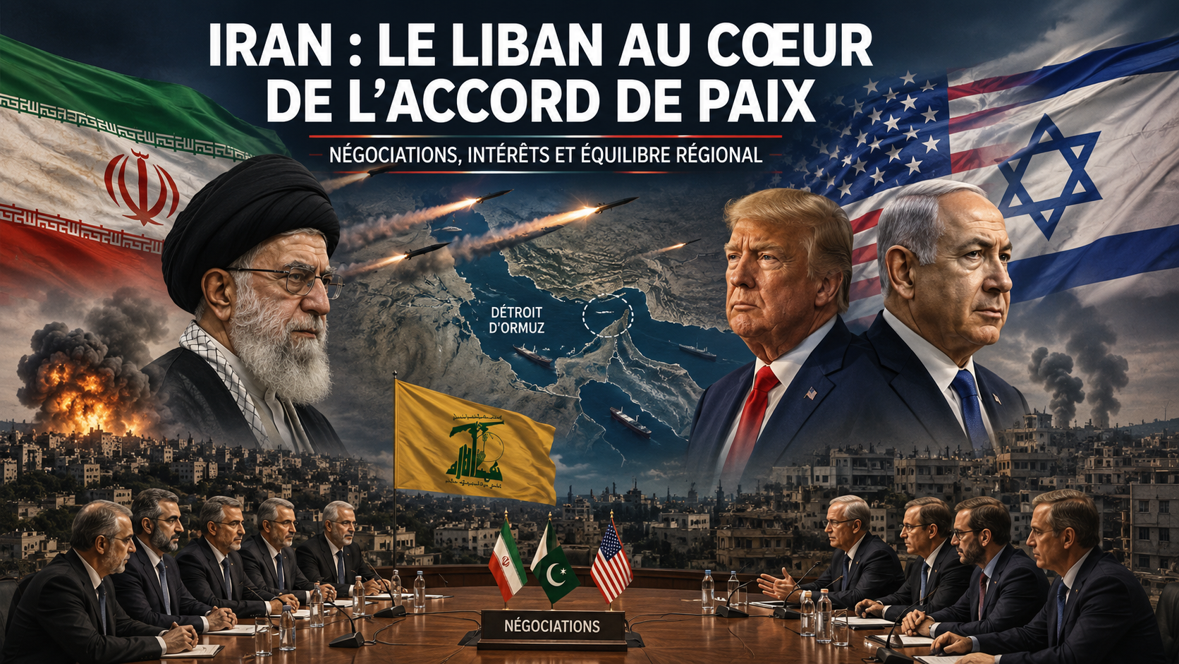 Pourquoi le Liban est devenu le point central de l'accord entre Washington et Téhéran