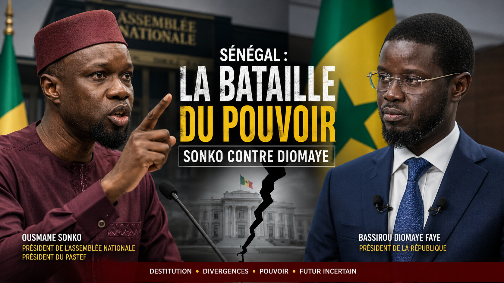 Sénégal : derrière la « révolution trahie », la bataille du pouvoir entre Sonko et Diomaye